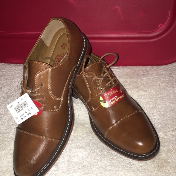 ❤️❤️Gorgeous NWT Alec cognac men 👞 comfortable - Picture 2 of 5